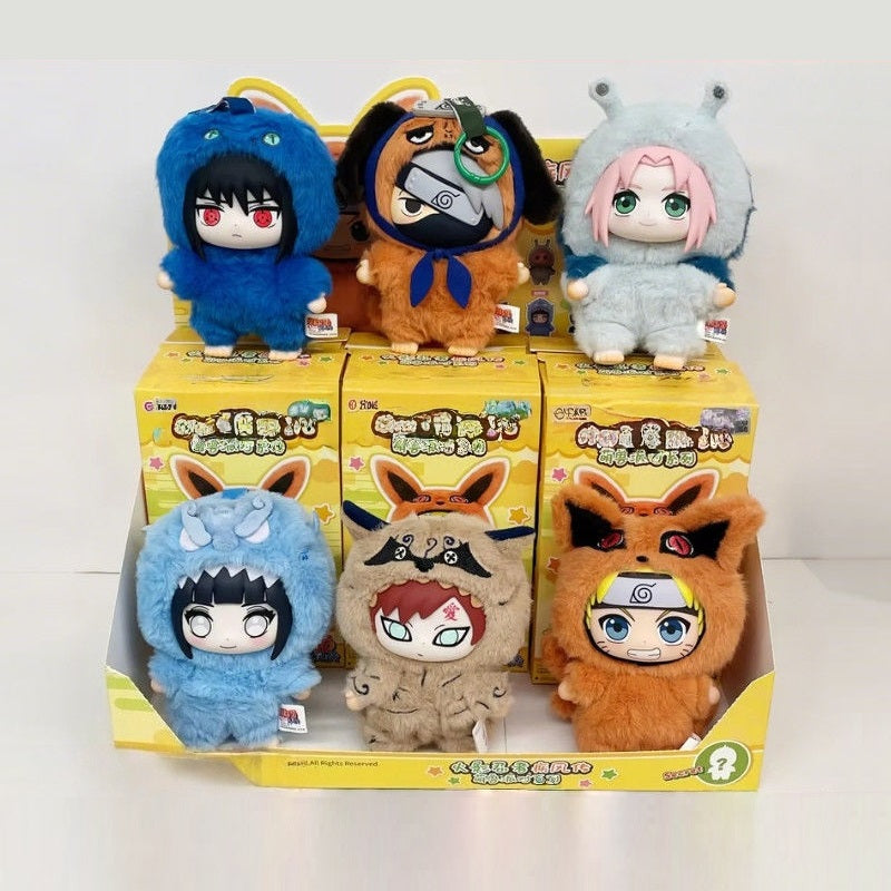 Authentic Naruto Cute Beast Party Series Blind Box Doll Gifts 2025 Hot Selling