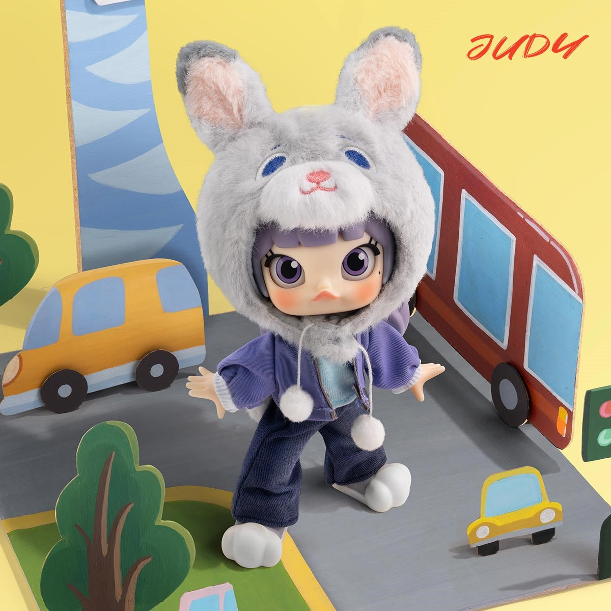 [Official] POP MART Molly Zootopia 2 Series 1/12 Action Figure Blind Box Random Style Collectible Toy