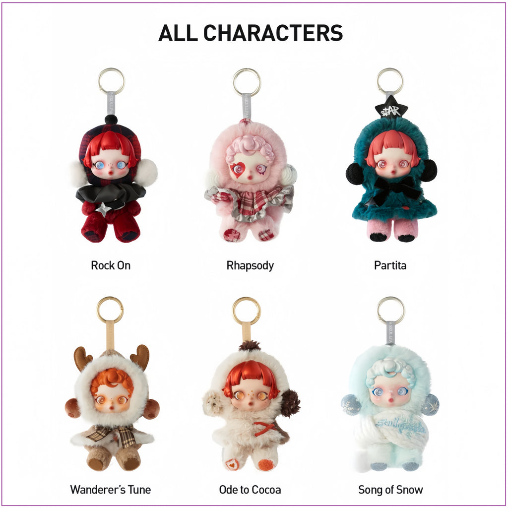 POP MART SKULLPANDA Winter Sonata Series Vinyl Plush Blind Box Gift