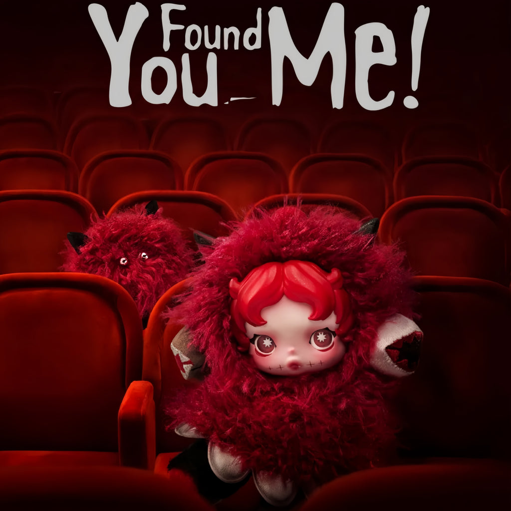 POP MART Θ SKULLPANDA You Found Me! Sleepless Theater Series Plush Doll Pendant Blind Box Gift