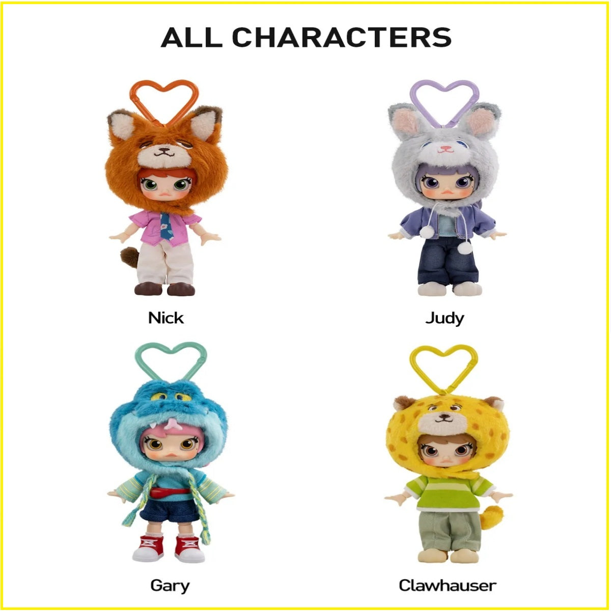 [Official] POP MART Molly Zootopia 2 Series 1/12 Action Figure Blind Box Random Style Collectible Toy