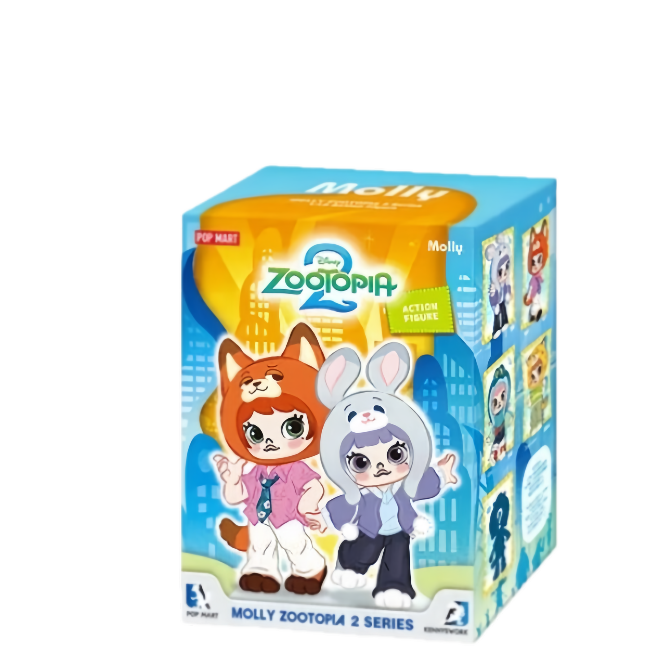 [Official] POP MART Molly Zootopia 2 Series 1/12 Action Figure Blind Box Random Style Collectible Toy