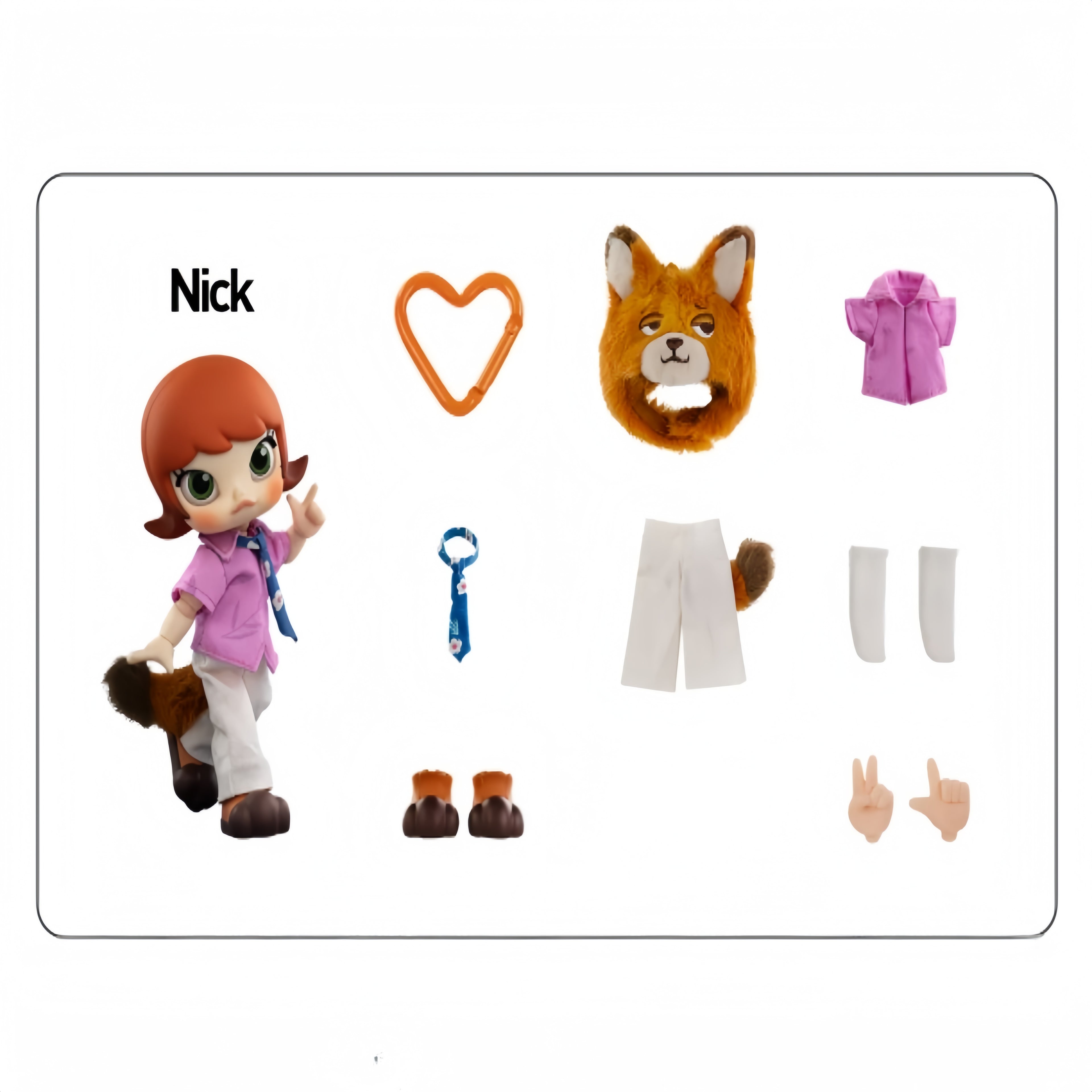 [Official] POP MART Molly Zootopia 2 Series 1/12 Action Figure Blind Box Random Style Collectible Toy