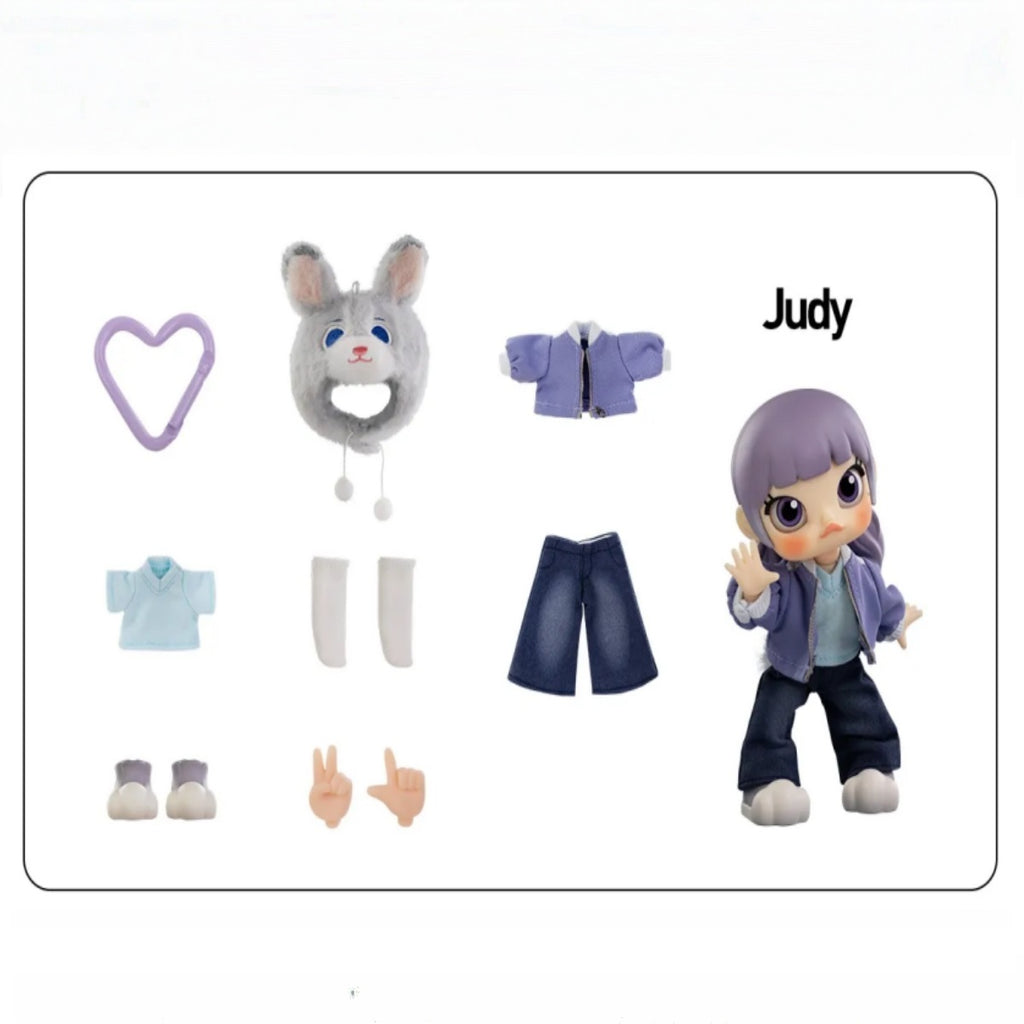 [Official] POP MART Molly Zootopia 2 Series 1/12 Action Figure Blind Box Random Style Collectible Toy