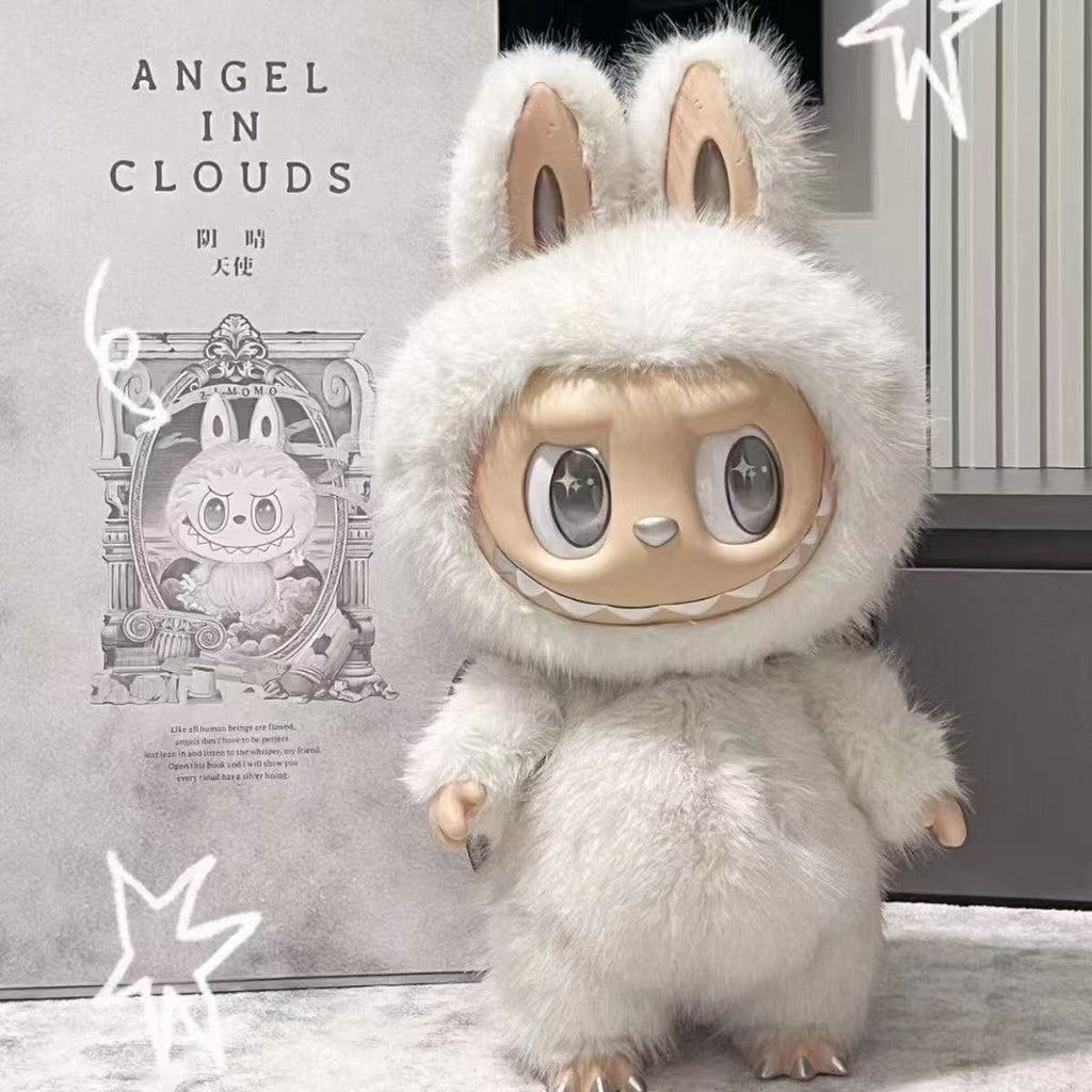 38cm Bu La La La Zi Momo Big Angel Big Leader Vinyl Doll Plush Doll Trendy Play