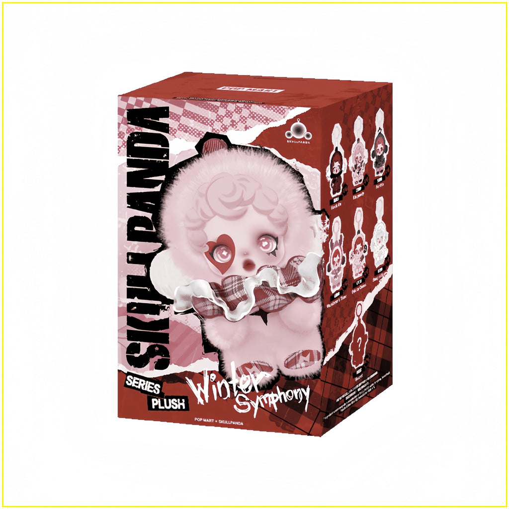 POP MART SKULLPANDA Winter Sonata Series Vinyl Plush Blind Box Gift