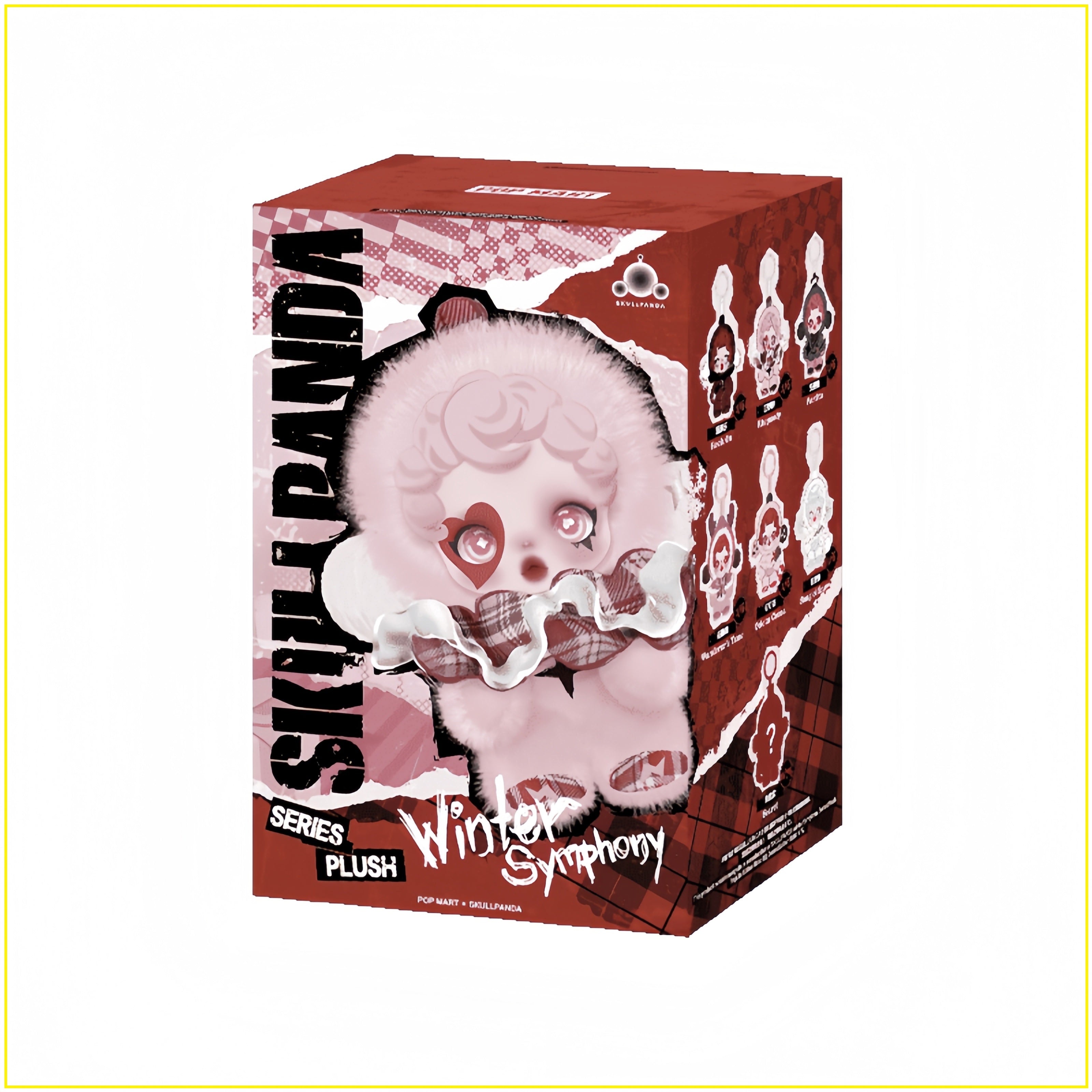 POP MART SKULLPANDA Winter Sonata Series Vinyl Plush Blind Box Gift