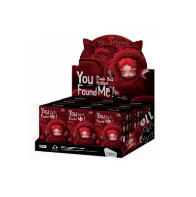 POP MART Θ SKULLPANDA You Found Me! Sleepless Theater Series Plush Doll Pendant Blind Box Gift