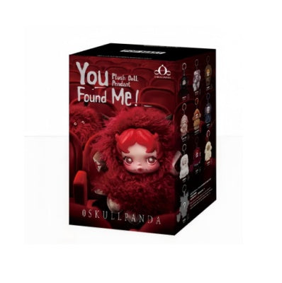 POP MART Θ SKULLPANDA You Found Me! Sleepless Theater Series Plush Doll Pendant Blind Box Gift
