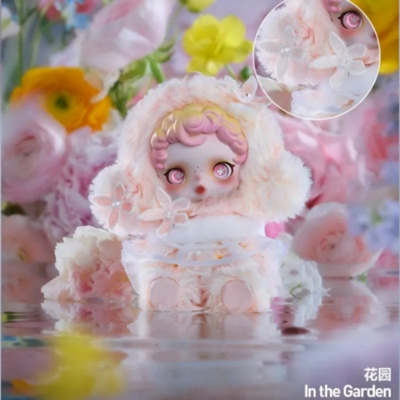 POP MART SKULLPANDA Light Weaving Garden Series Plush Doll Blind Box Pendant | Healing Style Trendy Play Gift