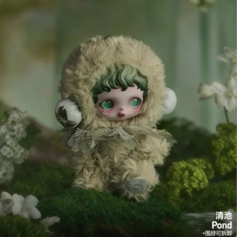 POP MART SKULLPANDA Light Weaving Garden Series Plush Doll Blind Box Pendant | Healing Style Trendy Play Gift