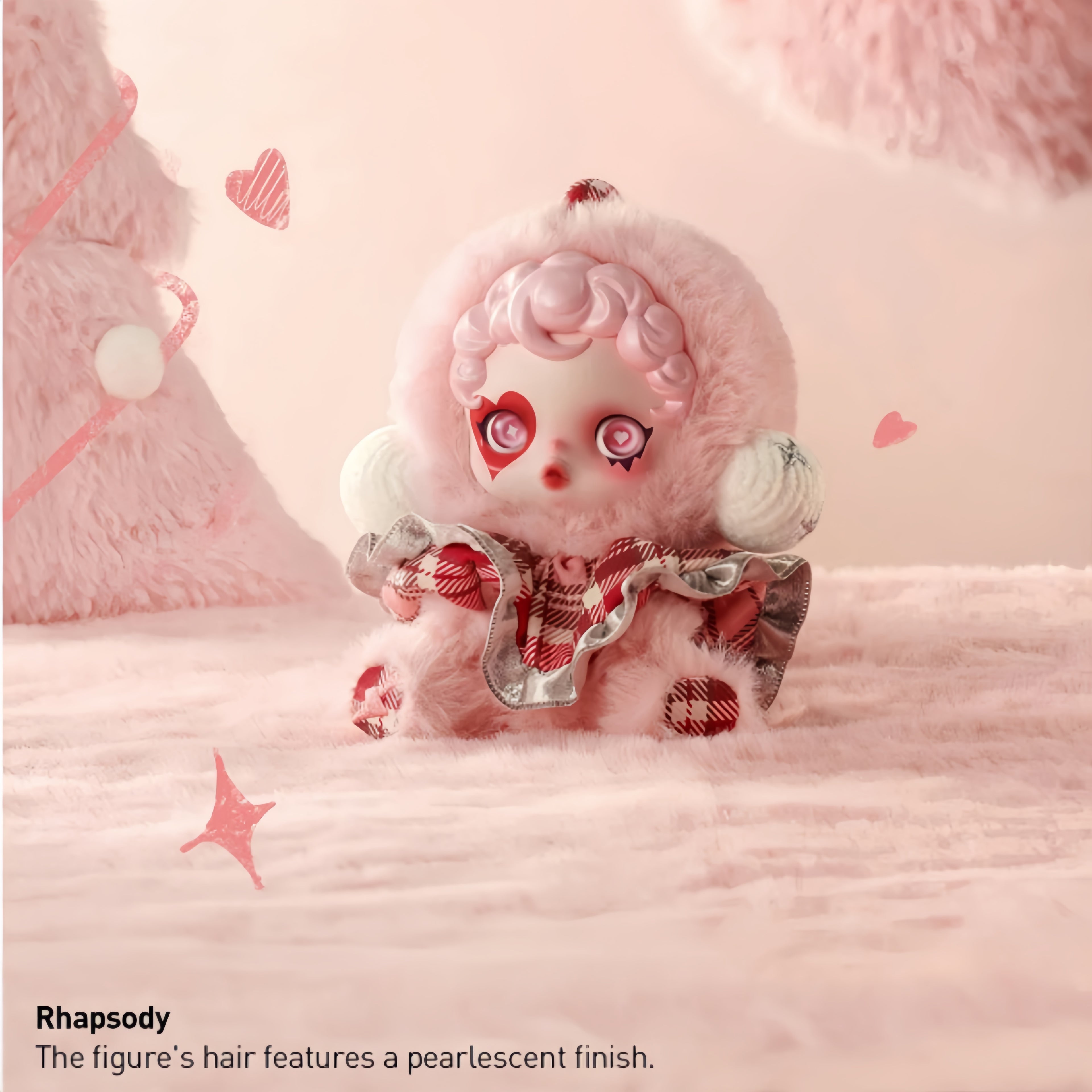 POP MART SKULLPANDA Winter Sonata Series Vinyl Plush Blind Box Gift