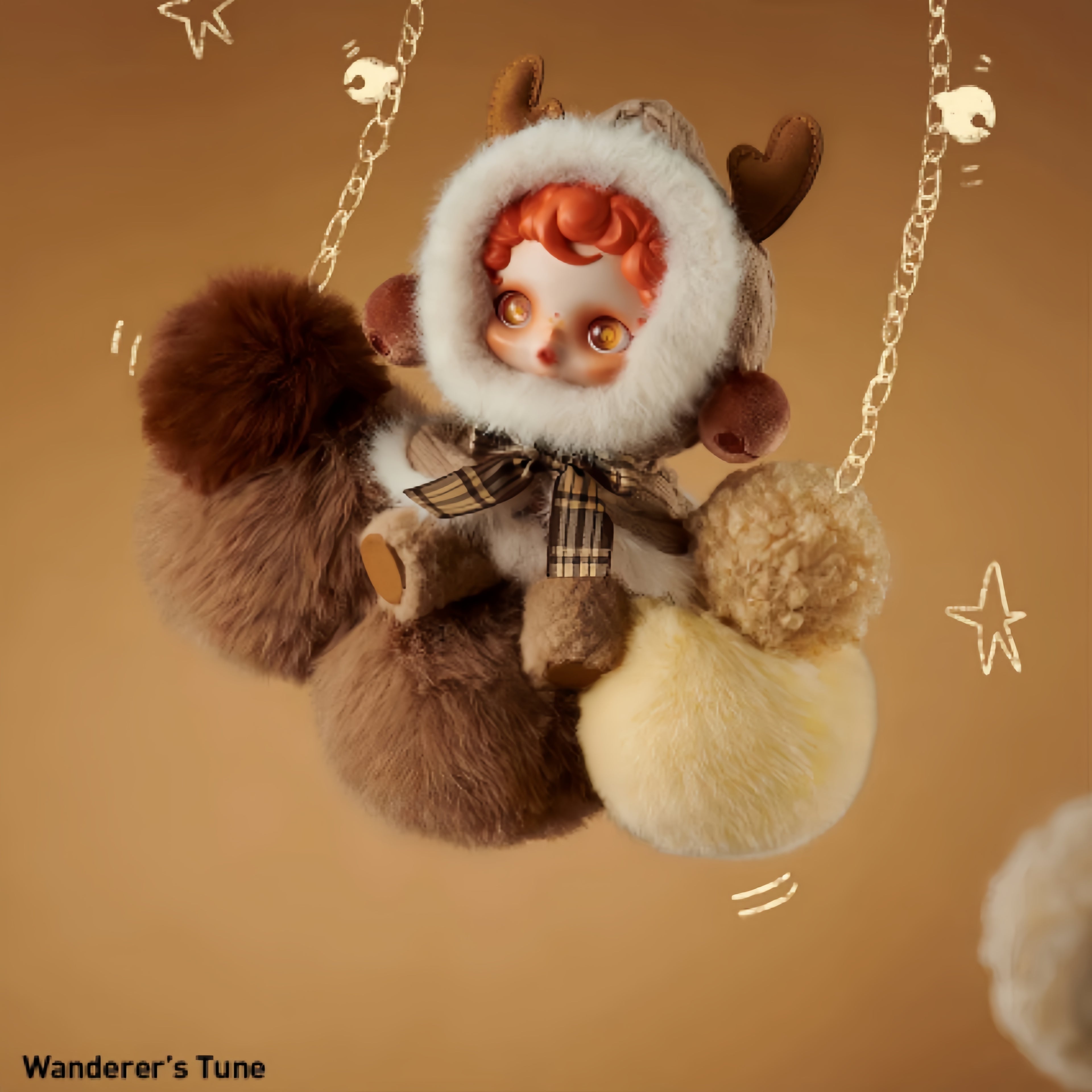 POP MART SKULLPANDA Winter Sonata Series Vinyl Plush Blind Box Gift