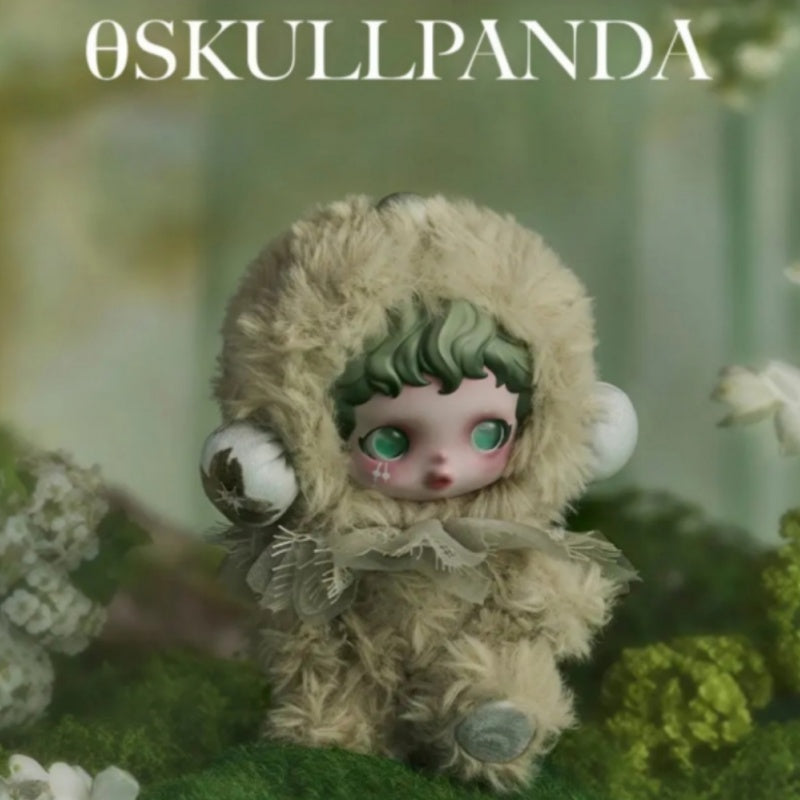 POP MART SKULLPANDA Light Weaving Garden Series Plush Doll Blind Box Pendant | Healing Style Trendy Play Gift